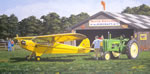 "Field of Dreams" - Sam Lyons - Piper J-3 Cub Aviation Art